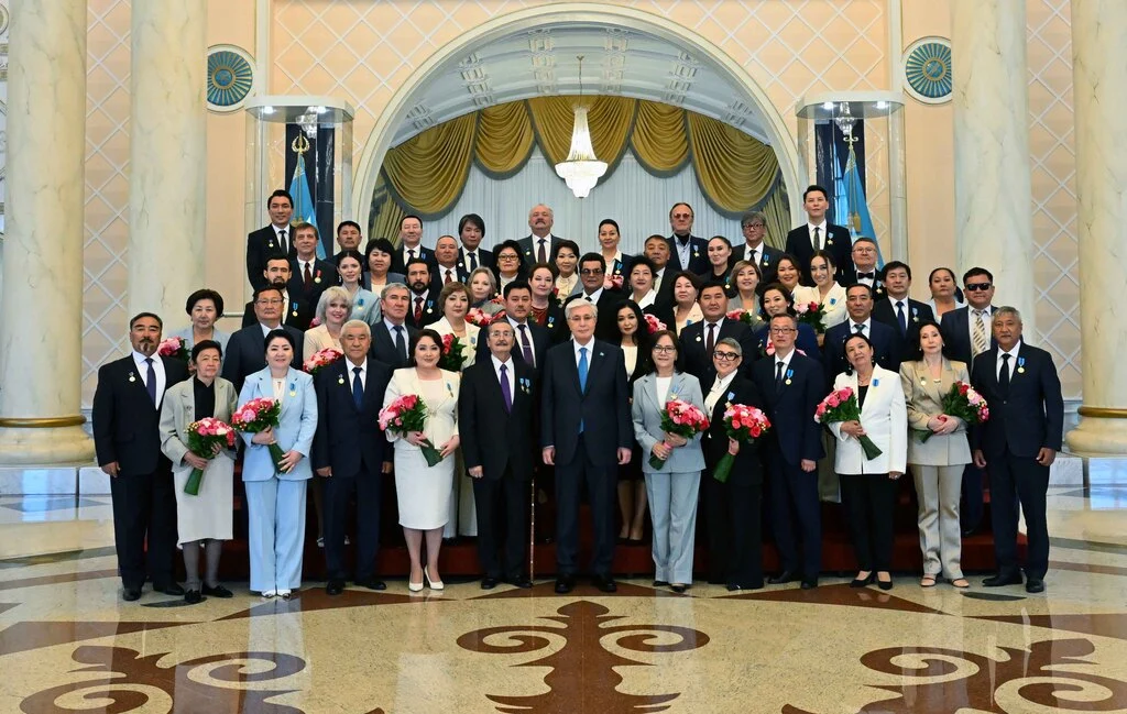 Мемлекет басшысы Қасым-Жомарт Тоқаев мәдениет және өнер қызметкерлерін марапаттау рәсімінде сөз сөйледі