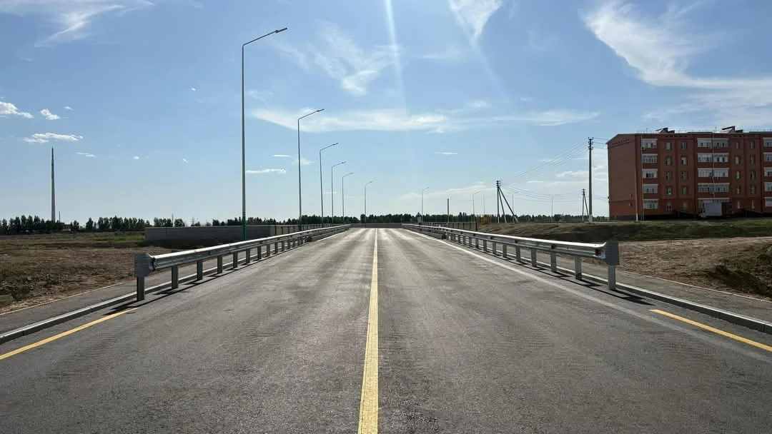 Жаңа көпір ашылды