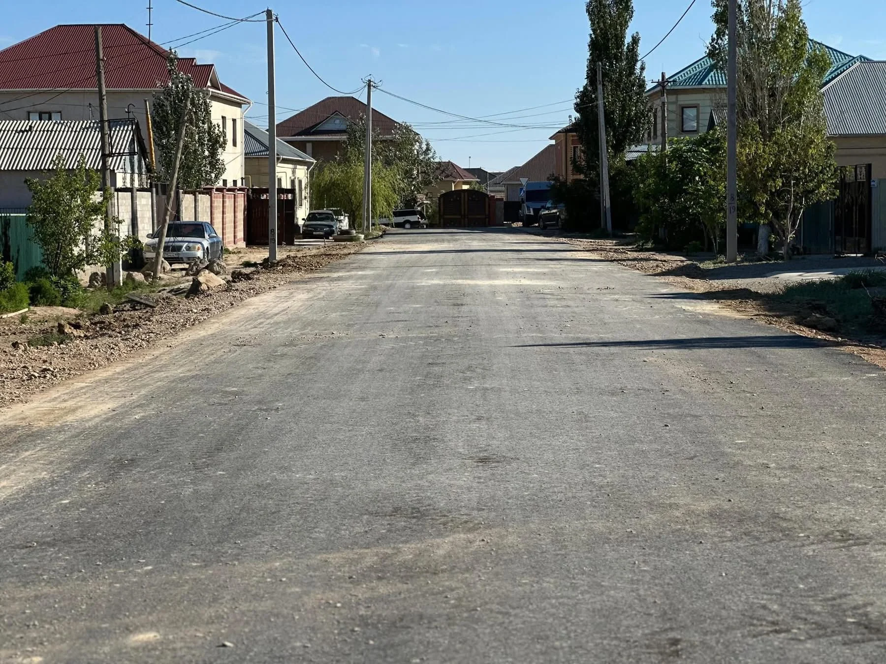 Шет аймақтардағы көшелер жөнделуде