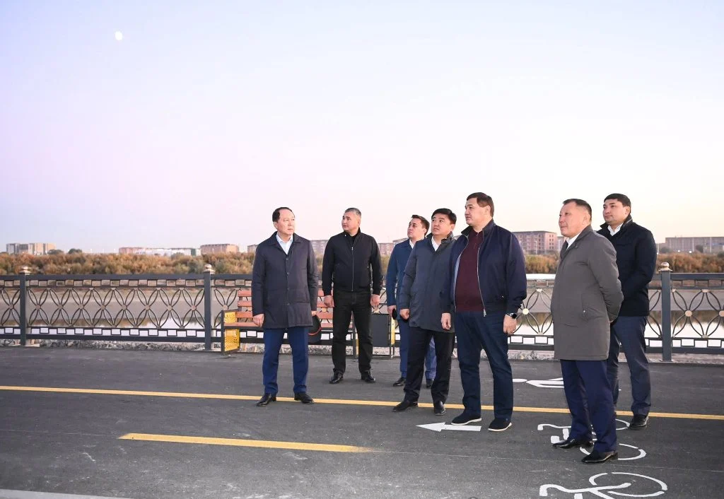 Аймақ басшысы Тәуелсіздік даңғылын жаңғыртудың екінші кезеңіндегі жұмыстармен танысты