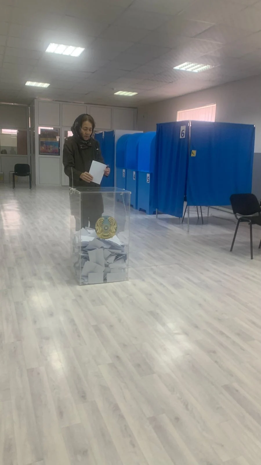 Қызылордада №21 округ бойынша мәслихат сайлауы өтуде
