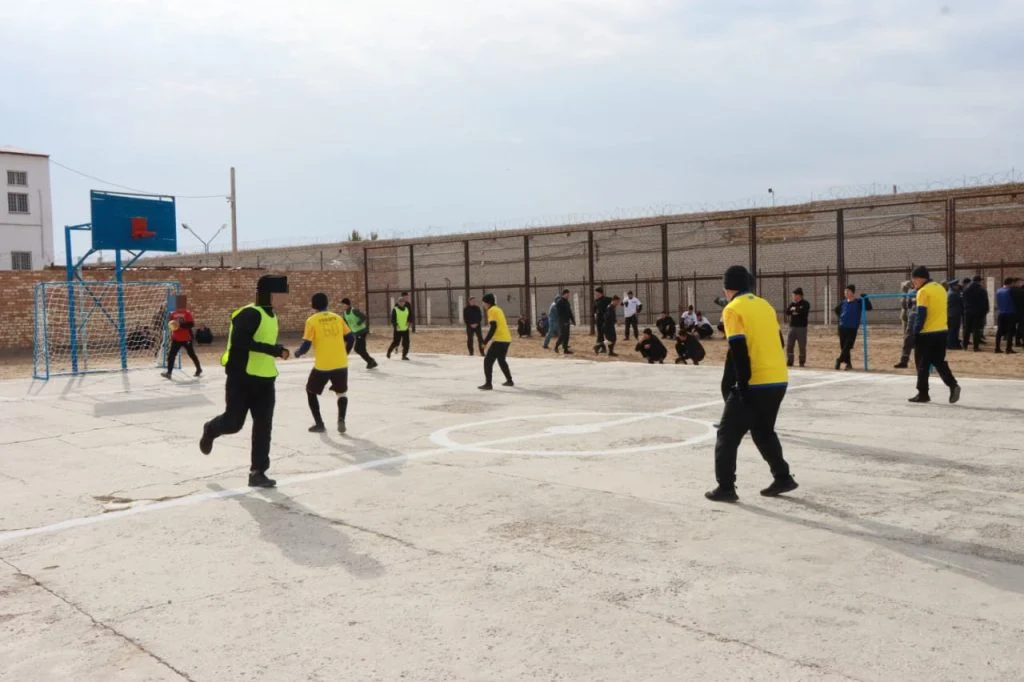 Қызылордада сотталғандар арасында спорттан турнир өтті