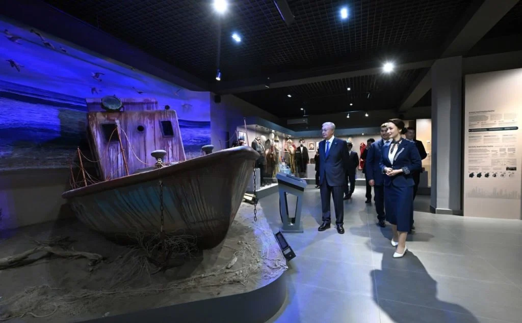 Қасым-Жомарт Тоқаев Қызылорда облысының тарихи-өлкетану музейінің қызметімен танысты