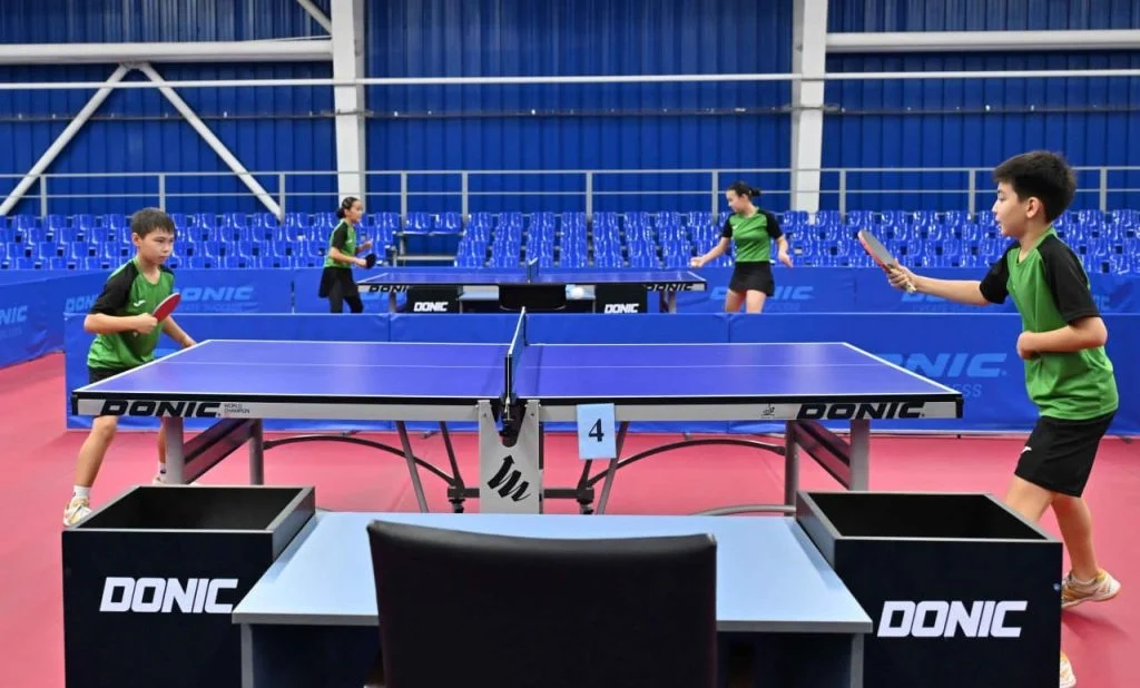 Қасым-Жомарт Тоқаев Үстел теннисі орталығына барды