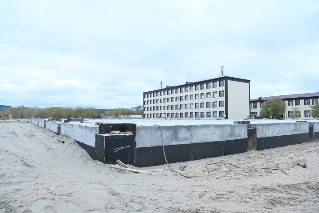 Құрылыс барысы бақылауда