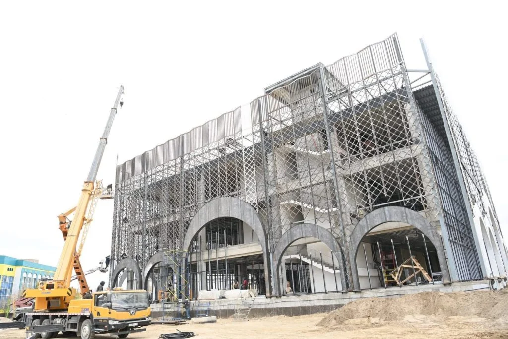 Құрылыс барысы бақылауда