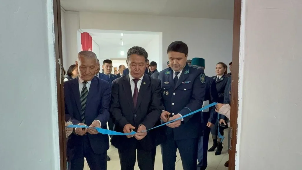 Қызылорда облысында қызмет бабында қаза болған полицейдің құрметіне «Жас сақшы» полиция сыныбы ашылды