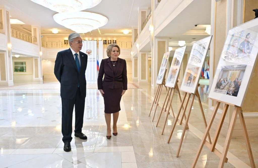 Мемлекет басшысы Ресей Федералды Жиналысы Федерация Кеңесінің Төрағасы Валентина Матвиенкомен кездесті