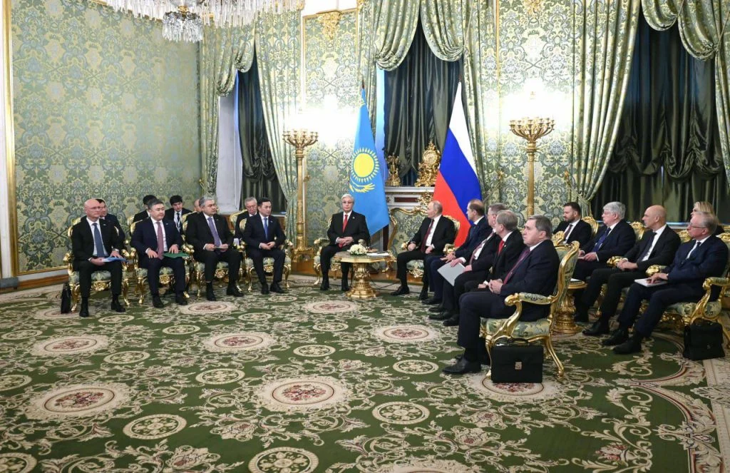 Қазақстан мен Ресей президенттері келіссөз жүргізді