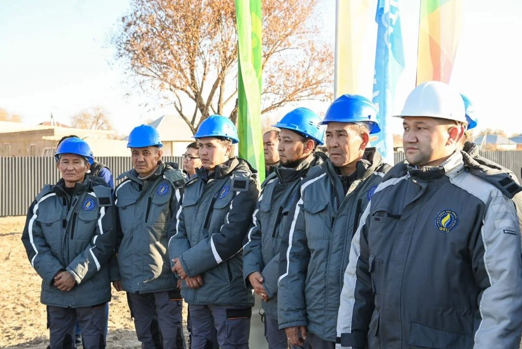 Сырдария ауданының Шаған ауылына табиғи газ қосылды