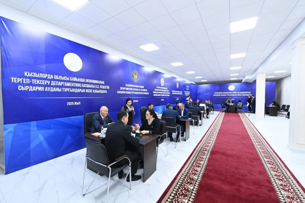 Сырдария ауданының азаматтарын жеке қабылдады