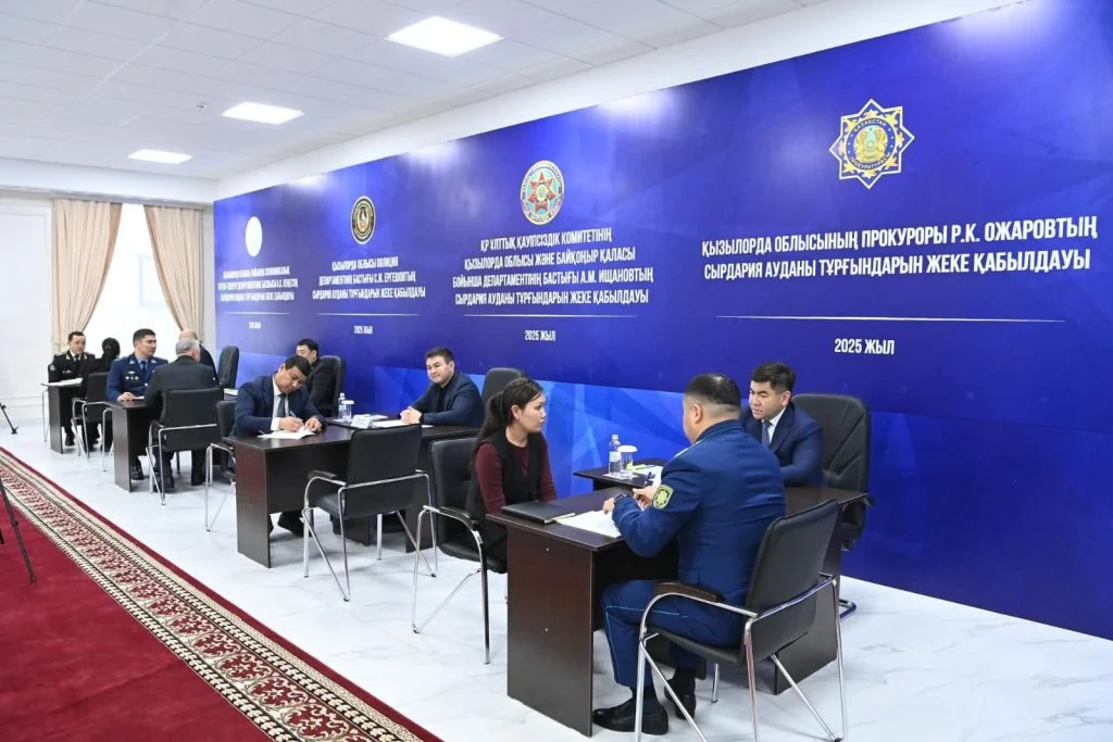 Сырдария ауданының азаматтарын жеке қабылдады