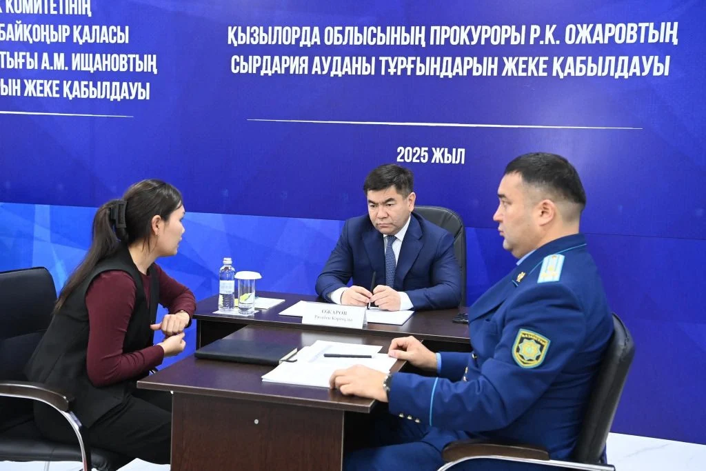 Сырдария ауданының азаматтарын жеке қабылдады