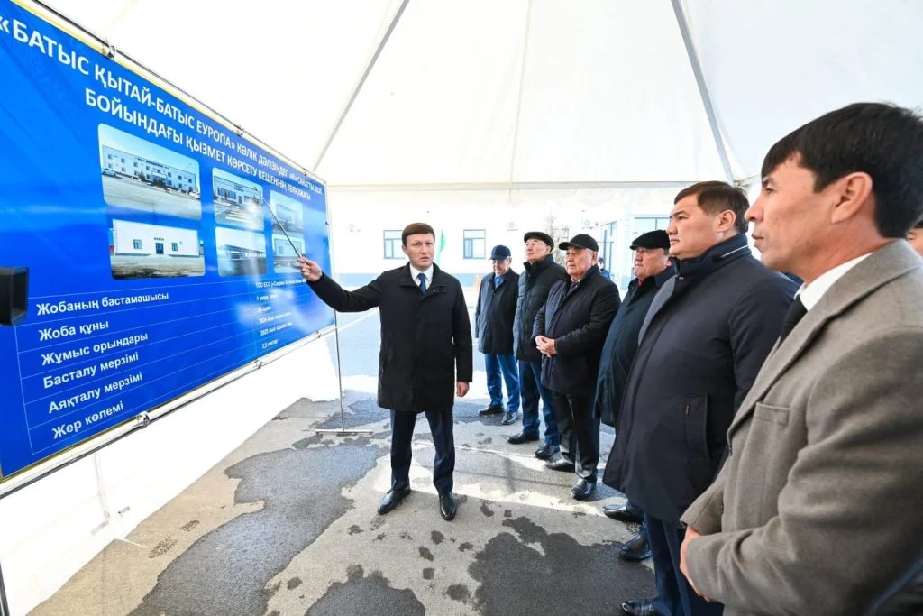 Жол бойындағы жаңа қызмет көрсету кешені заманауи талаптарға сай