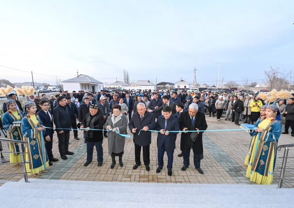 Шиелі ауданында дене шынықтыру-сауықтыру кешені ашылды