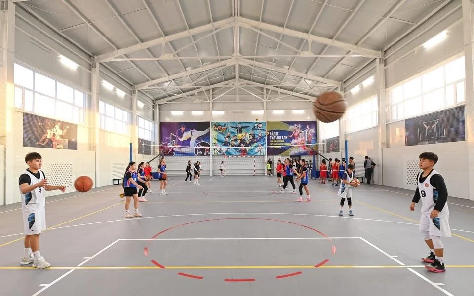 Шиелі ауданында дене шынықтыру-сауықтыру кешені ашылды