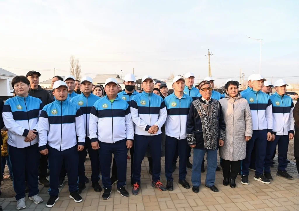 Шиелі ауданында дене шынықтыру-сауықтыру кешені ашылды