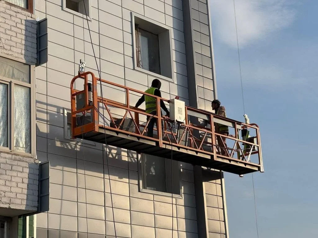 Көркі келіскен көпқабатты үйлер