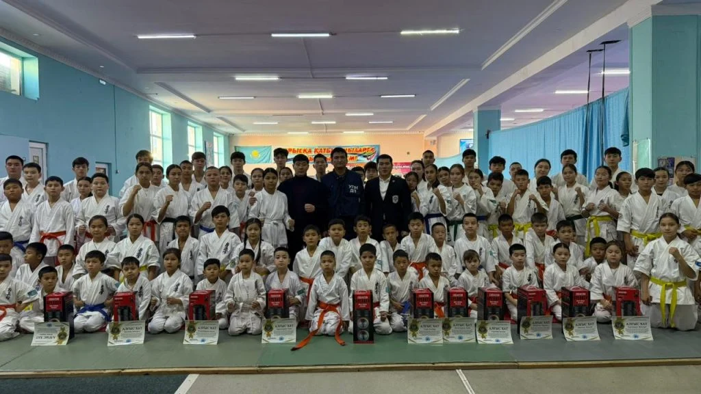 Қызылордада есірткіге қарсы акция аясында карате жарысы өтті