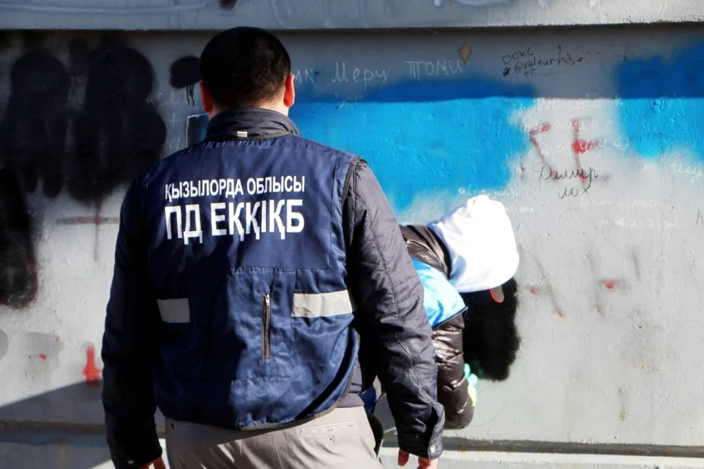 Жастар «Таза Қазақстан» акциясына атсалысты