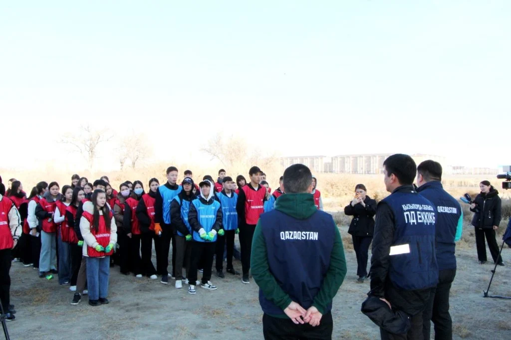Жастар «Таза Қазақстан» акциясына атсалысты