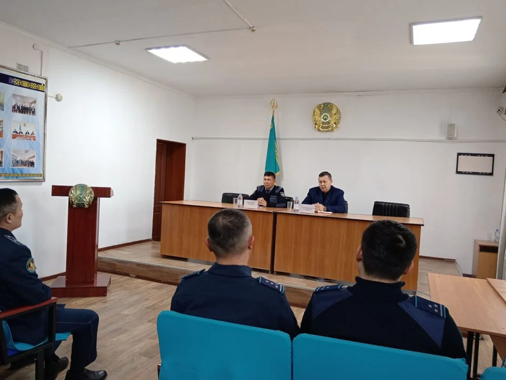 Қылмыстық-атқару жүйесі департаментінде әдеп нормалары жайында жиын өтті