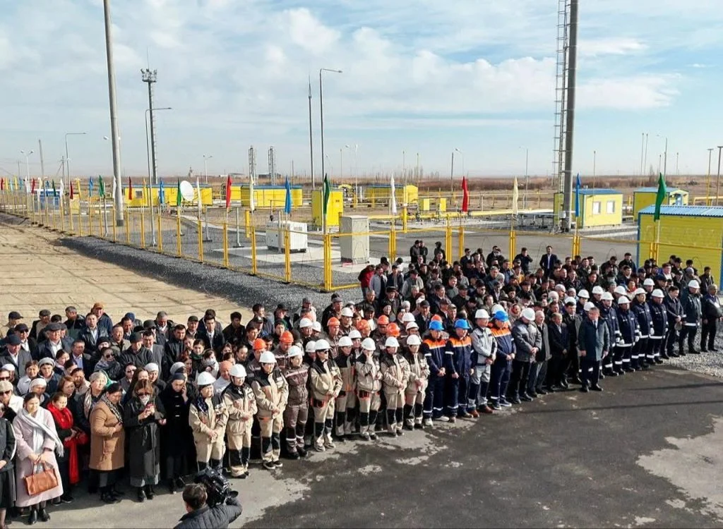 Жаңақорғанда автоматты газ тарату станциясы іске қосылды