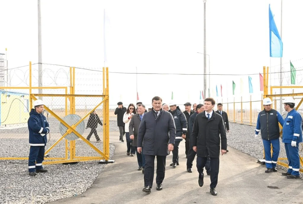 Жаңақорғанда автоматты газ тарату станциясы іске қосылды