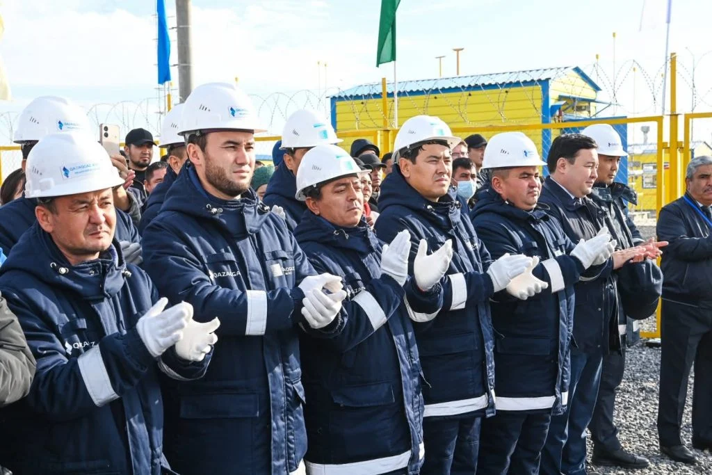 Жаңақорғанда автоматты газ тарату станциясы іске қосылды