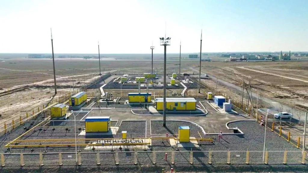 Жаңақорғанда автоматты газ тарату станциясы іске қосылды
