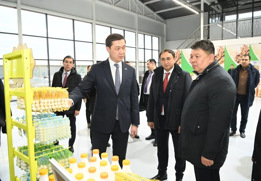 Үкімет басшысының орынбасары «Тұмар» шағын өнеркәсіптік аймағының жұмысымен танысты