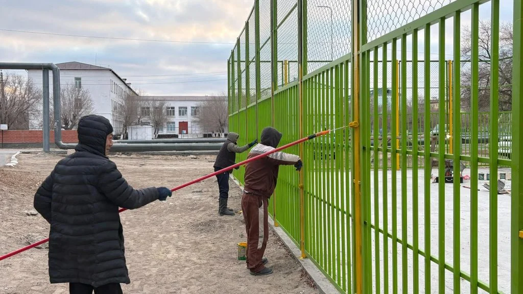 Жаңа алаң – жаңартылған аула