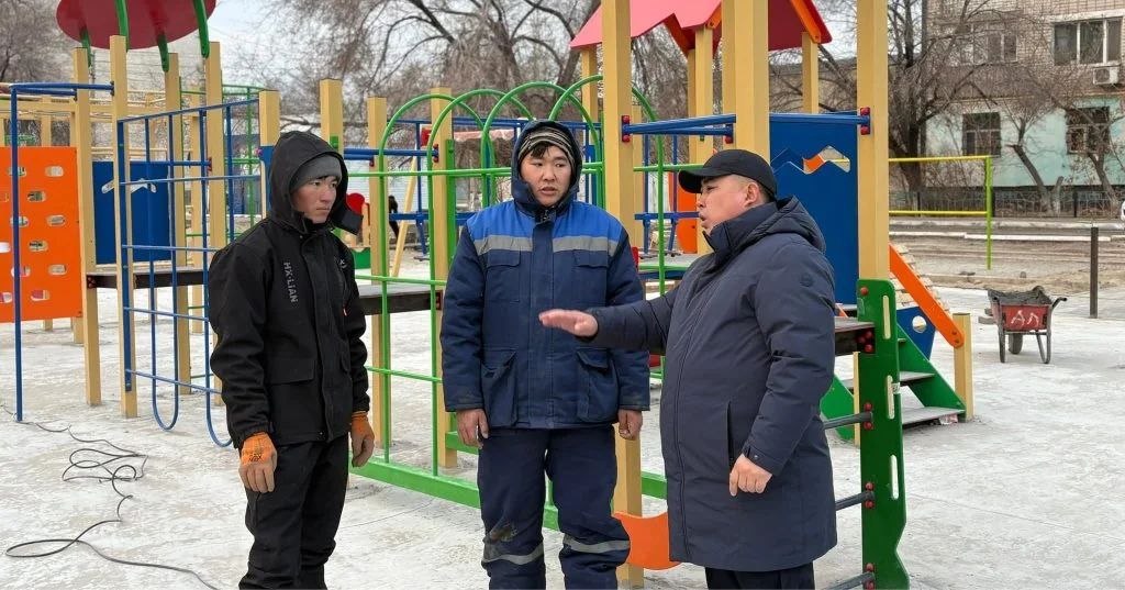 Жаңа алаң – жаңартылған аула