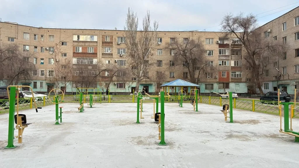 Жаңа алаң – жаңартылған аула