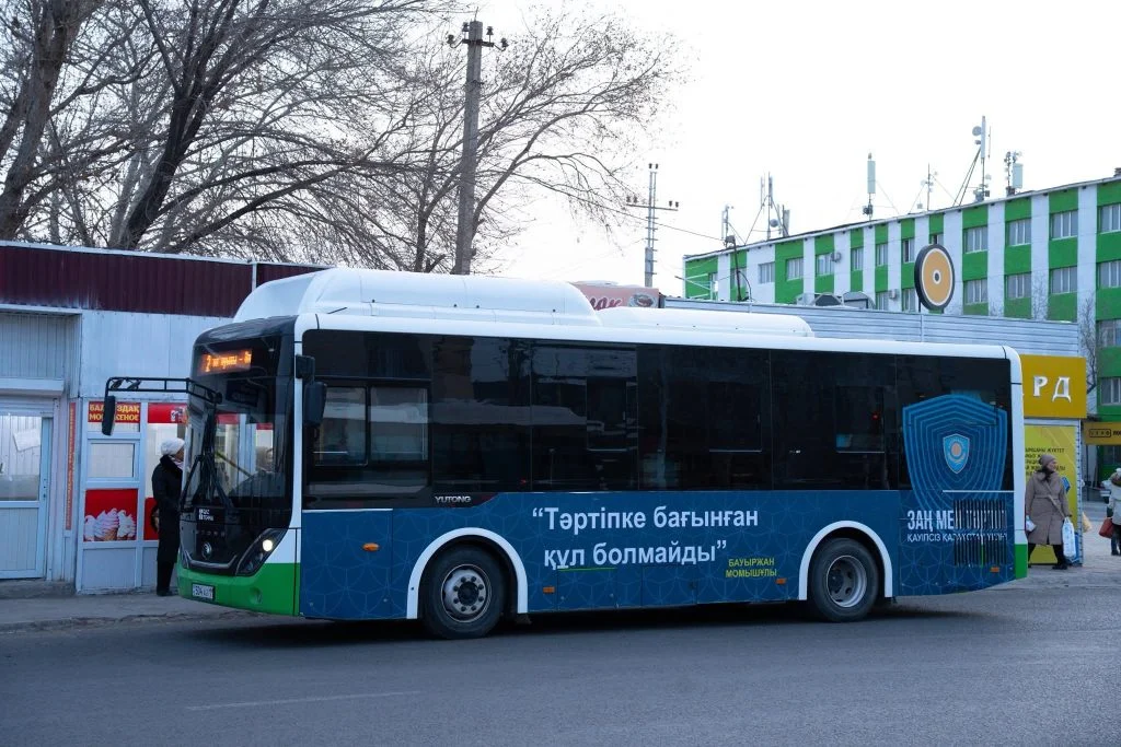 Қоғамдық көліктерде ақпараттық жұмыстар күшейтілуде