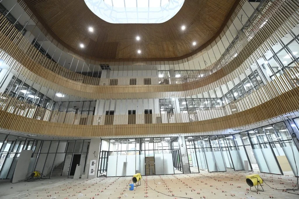 Құрылыс алаңдарындағы жұмыс жалғасуда