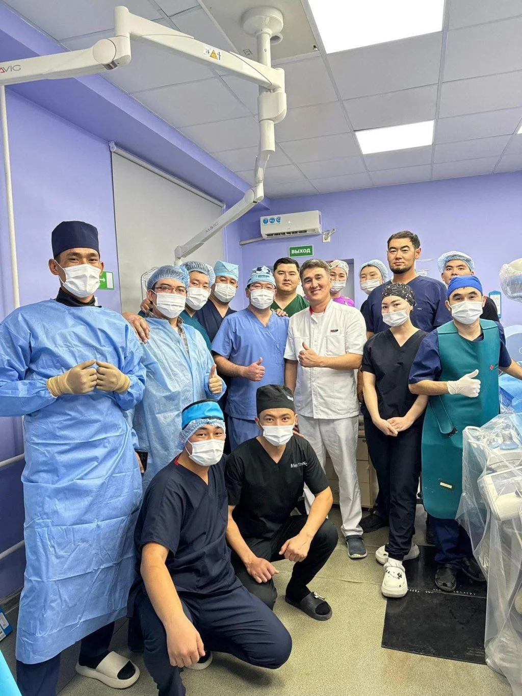 Қазалы аудандық ауруханасында алғаш рет күрделі оталар жасалынды