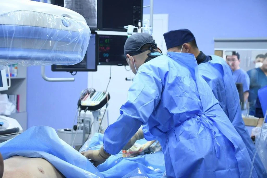 Қазалы аудандық ауруханасында алғаш рет күрделі оталар жасалынды