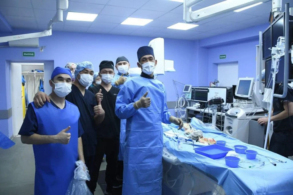 Қазалы аудандық ауруханасында алғаш рет күрделі оталар жасалынды