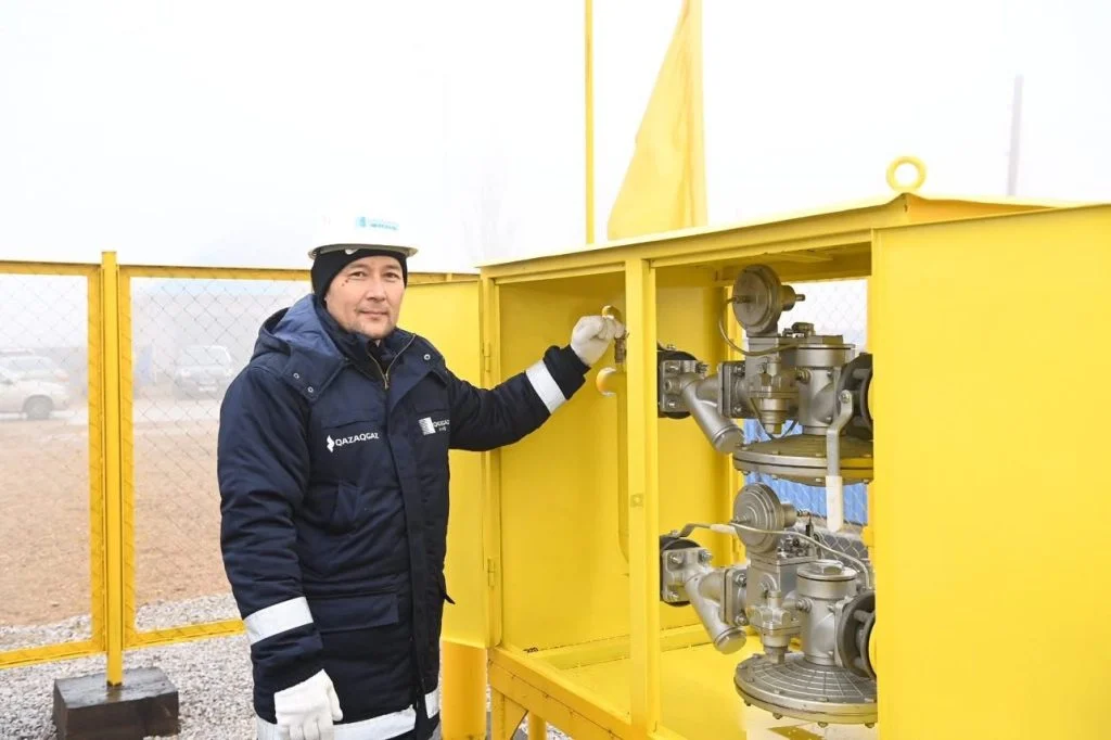 Шиелі ауданында екі елді мекенге газ қосылды