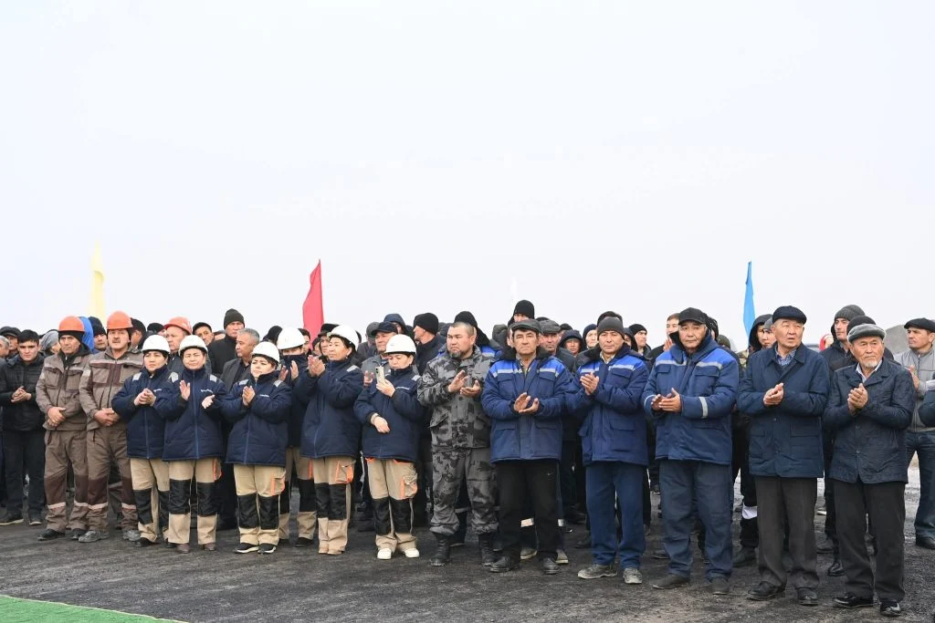 Жаңақорған ауданында асфальт зауыты ашылды