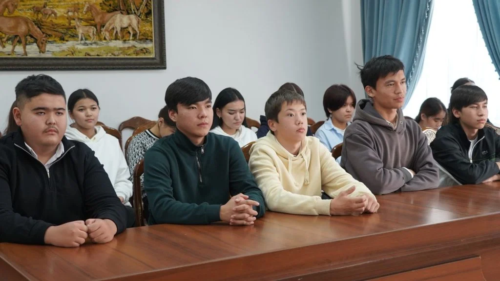 «Заң мен тәртіп» қағидасы аясында студенттермен кездесу өткізілді