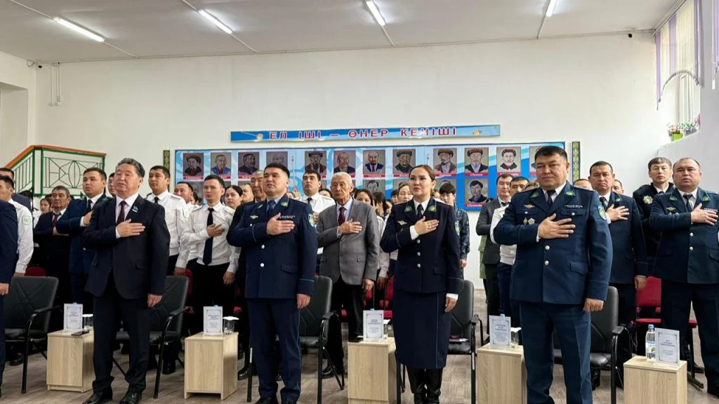 Қызылорда облысында қызмет бабында қаза болған полицейдің құрметіне «Жас сақшы» полиция сыныбы ашылды