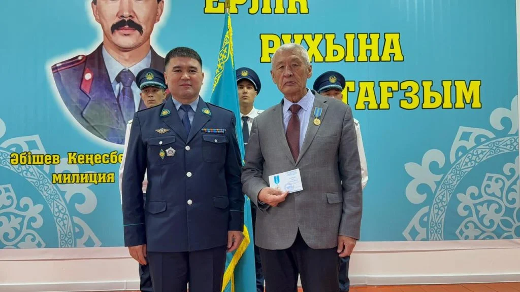 Қызылорда облысында қызмет бабында қаза болған полицейдің құрметіне «Жас сақшы» полиция сыныбы ашылды