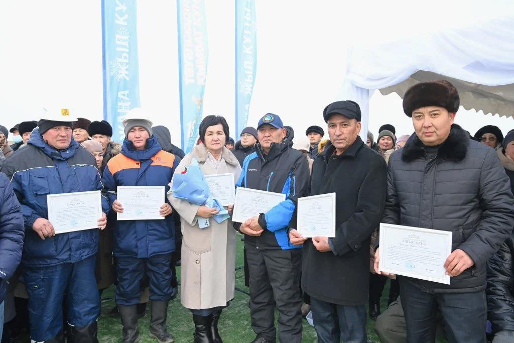 Арал ауданында автоматты газ тарату стансасы жұмысын бастап, Қамыстыбас елді мекеніне табиғи газ қосылды