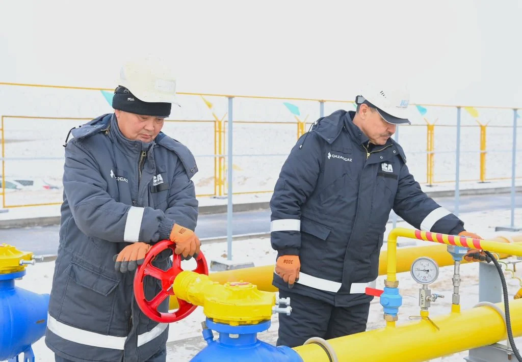 Арал ауданында автоматты газ тарату стансасы жұмысын бастап, Қамыстыбас елді мекеніне табиғи газ қосылды