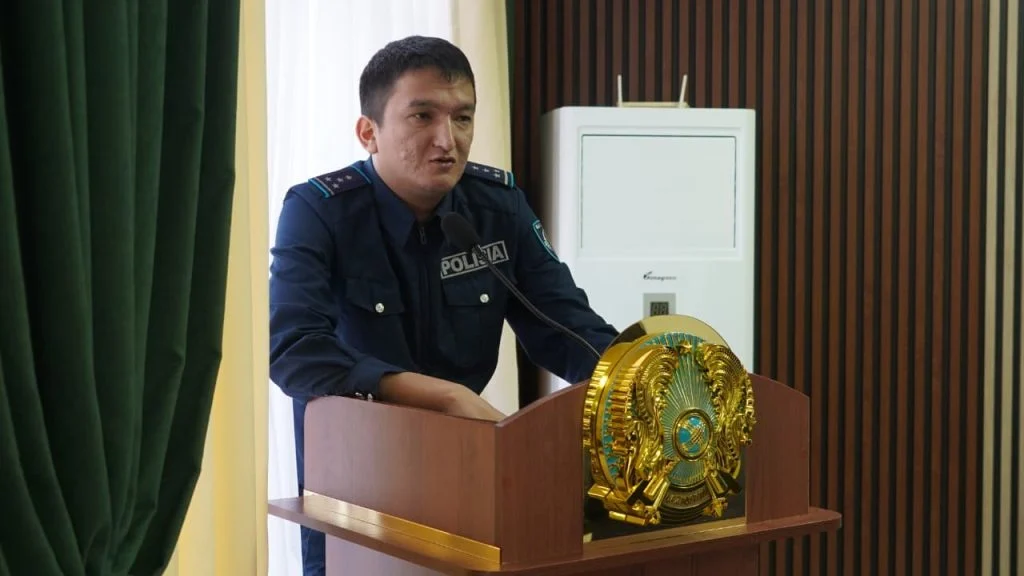 «Заң мен Тәртіп» қағидасы аясында жастармен кездесу өтті