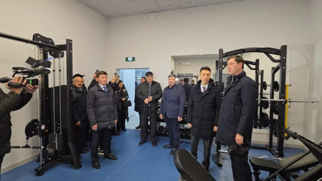 Жаңақорған ауданында екі жаңа спорт кешені пайдалануға берілді