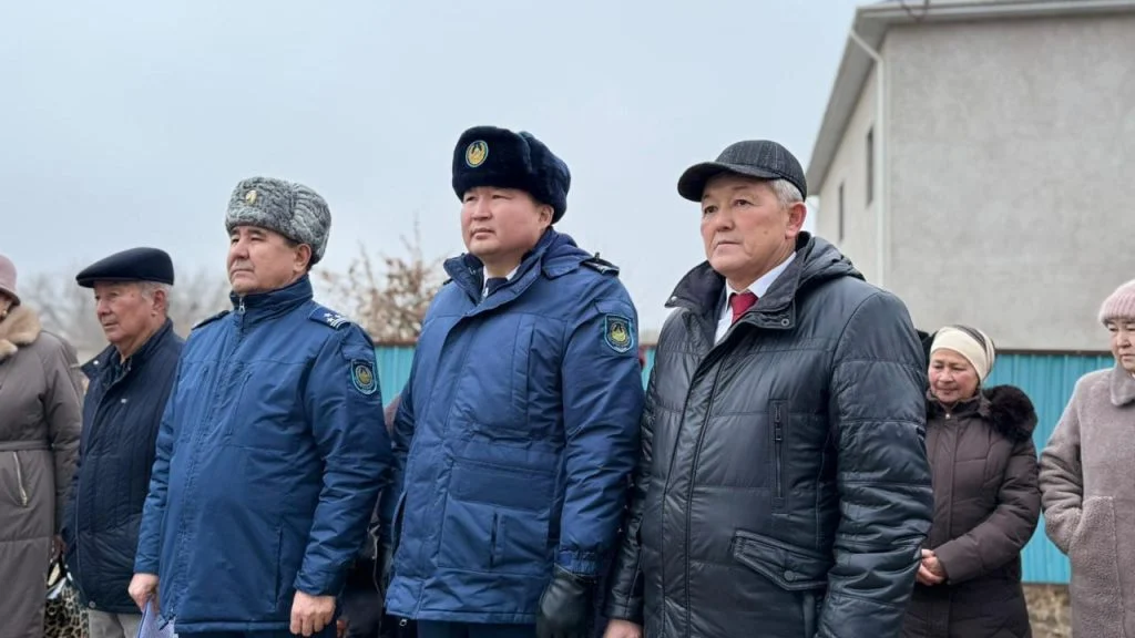 Қызылорда облысында екі ауылға бірдей қызмет көрсететін жаңа учаскелік полиция пункті ашылды