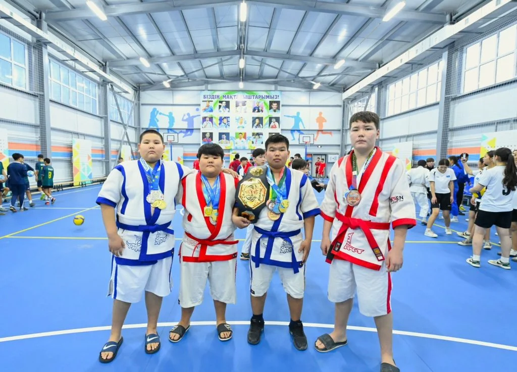 Қазалы ауданының Бекарыстан би ауылында дене шынықтыру-сауықтыру кешені ашылды